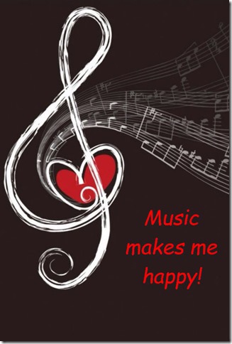 music makes me happy